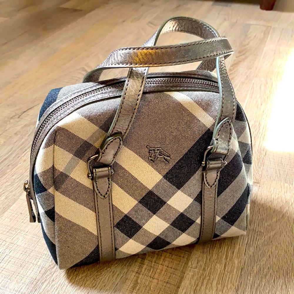 Burberry Shimmer Tote Handbag